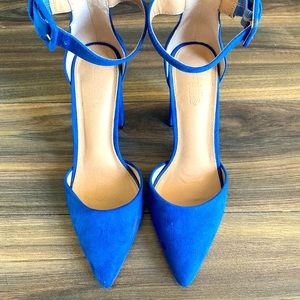 Cobalt blue heels